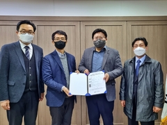 흥해지역 기독교교회연합회 선린대학교에 장학금 200만원..