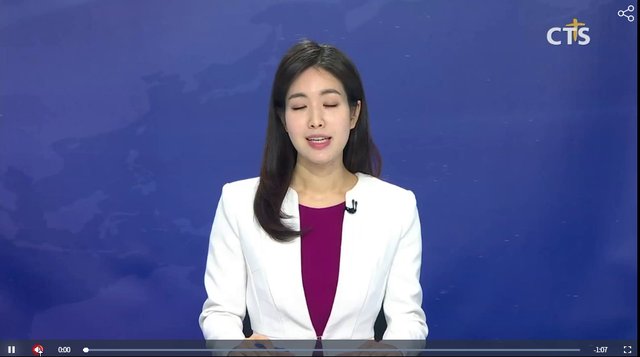 선린대학교 제7대 총장 김영문 박사 취임 TV보도자료에 대한 동영상 캡쳐 화면