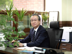선린대학교  변효철 신임 총장 취임