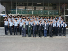 선린대학교 출신 육군3사관학교 생도 방문