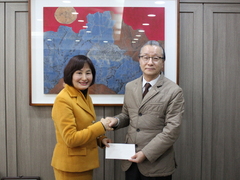 간호학부 정영순교수 장학기금 기탁