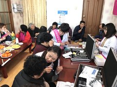선린대학교, 지진피해 지역 어르신을 위한 봉사활동 