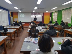 시각디자인계열 재학생 대상 졸업생 취업특강