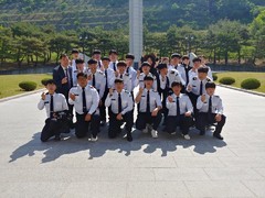 선린대학교 국방기술계열 1학년 30여명, 사관생도 체험..