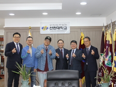 CBS 포항 이진백 대표, 셀라싱어즈 내방 환담